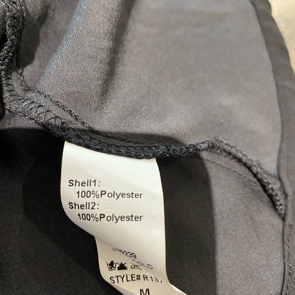 Ladies Summer Top Do + Be. Size Medium Color Black - Picture 4 of 4